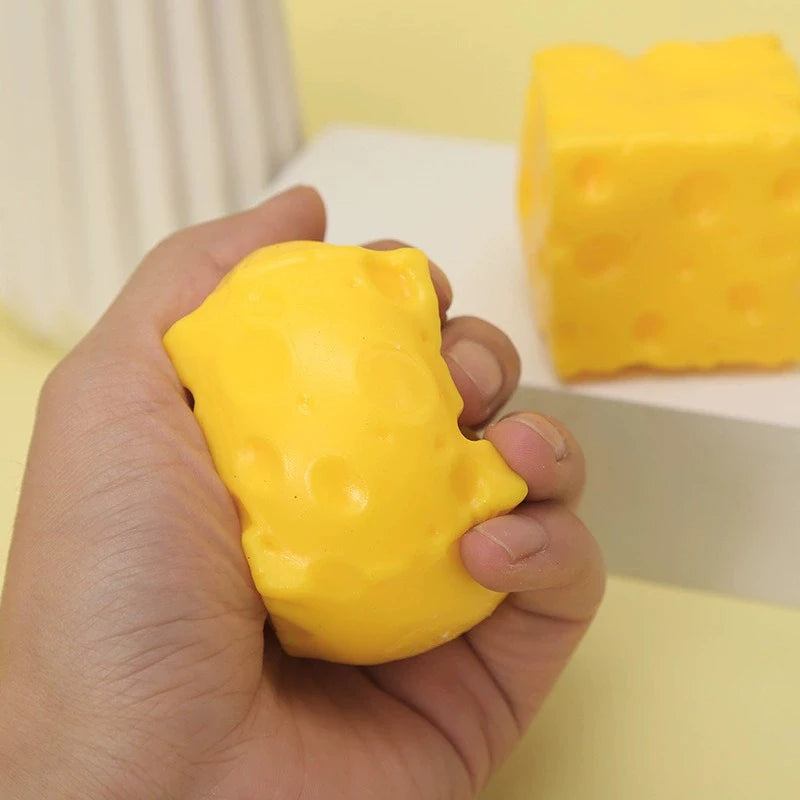 The Viral ASMR Squishy Cheese Block.