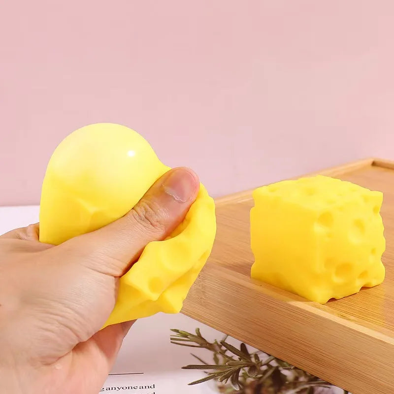 The Viral ASMR Squishy Cheese Block.