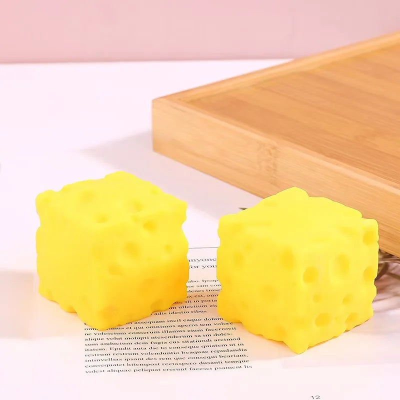 The Viral ASMR Squishy Cheese Block.