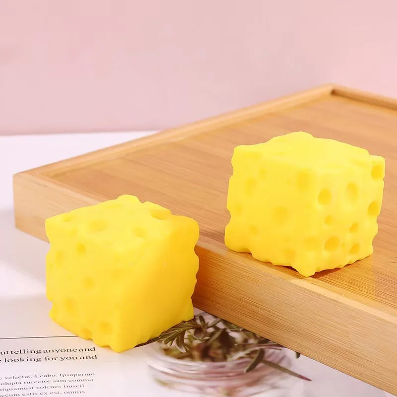 The Viral ASMR Squishy Cheese Block.