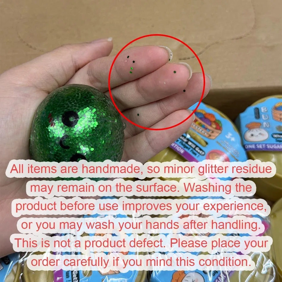 Mini Glitter Dumplings
